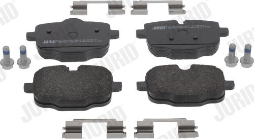 Jurid 573878J - Set placute frana,frana disc parts5.com