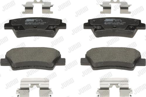 Jurid 573369J - Set placute frana,frana disc parts5.com