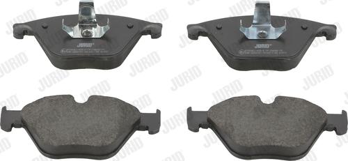 Jurid 573305J - Set placute frana,frana disc parts5.com