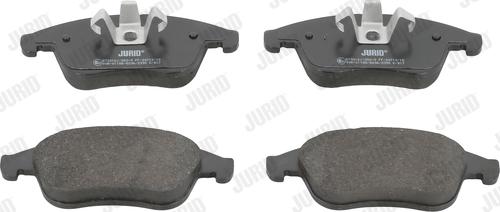 Jurid 573316J - Sada brzdových destiček, kotoučová brzda parts5.com