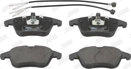 Jurid 573311J - Set placute frana,frana disc parts5.com