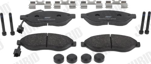 Jurid 573260J - Set placute frana,frana disc parts5.com