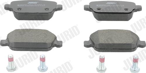 Jurid 573263J - Set placute frana,frana disc parts5.com