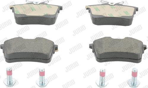 Jurid 573289J - Fékbetétkészlet, tárcsafék parts5.com