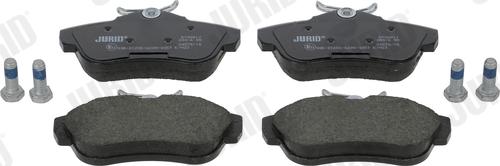 Jurid 573281J - Set placute frana,frana disc parts5.com