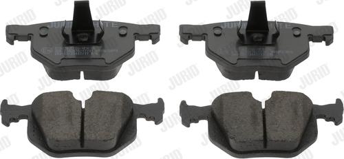 Jurid 573228JC - Set placute frana,frana disc parts5.com