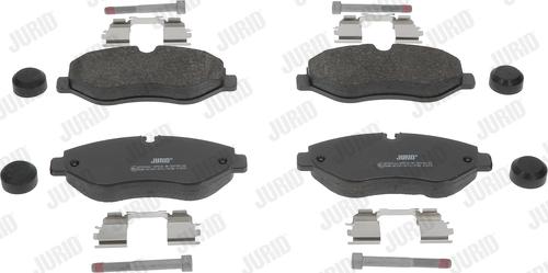 Jurid 573760J - Brake Pad Set, disc brake parts5.com