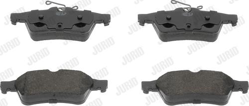 Jurid 573705J - Fékbetétkészlet, tárcsafék parts5.com