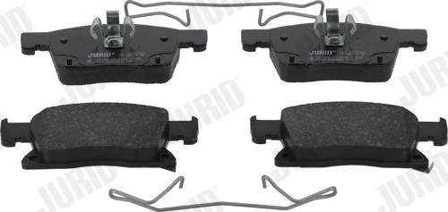 Jurid 573702J - Brake Pad Set, disc brake parts5.com