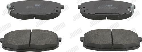 Jurid 572577J - Set placute frana,frana disc parts5.com