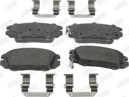 Jurid 572616J - Set placute frana,frana disc parts5.com