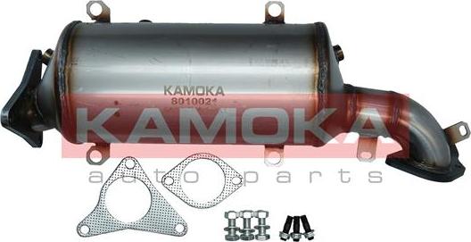 Kamoka 8010021 - Filter sadzí / pevných častíc výfukového systému parts5.com