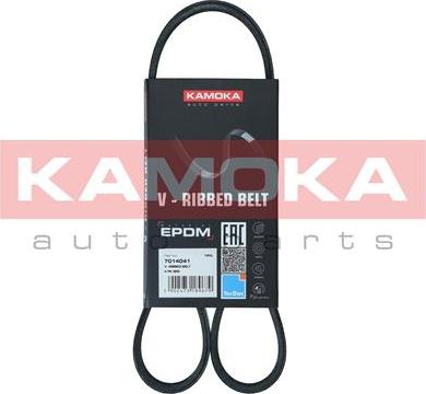 Kamoka 7014041 - Pasek klinowy wielorowkowy parts5.com