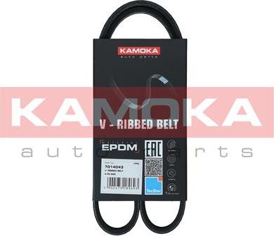 Kamoka 7014043 - Rebrasti jermen parts5.com