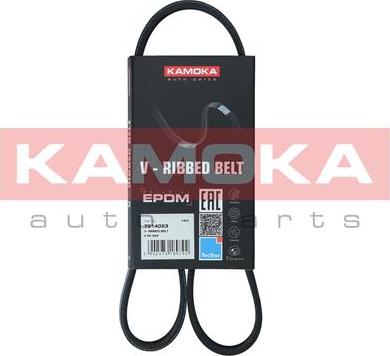 Kamoka 7014053 - Courroie trapézoïdale à nervures parts5.com