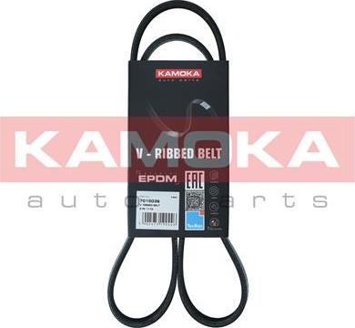 Kamoka 7015036 - V-Ribbed Belt parts5.com