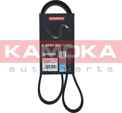 Kamoka 7016067 - Ozubený klínový řemen parts5.com