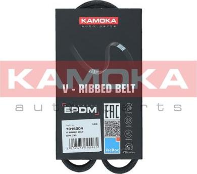 Kamoka 7016004 - Hosszbordás szíj parts5.com