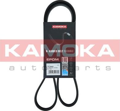 Kamoka 7016087 - Pasek klinowy wielorowkowy parts5.com