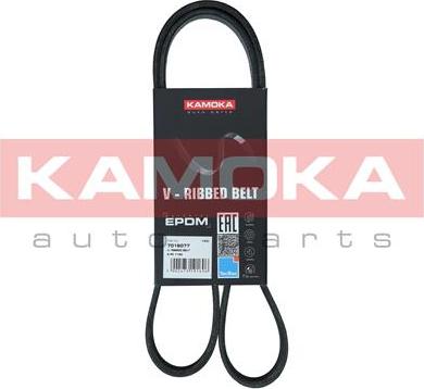 Kamoka 7016077 - Courroie trapézoïdale à nervures parts5.com