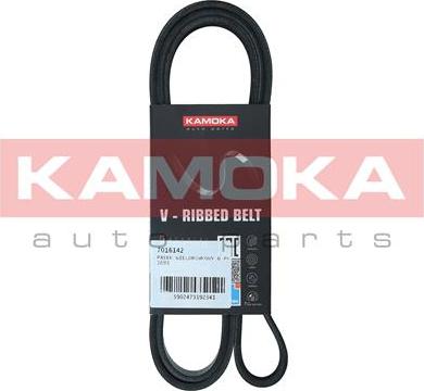 Kamoka 7016142 - Hosszbordás szíj parts5.com