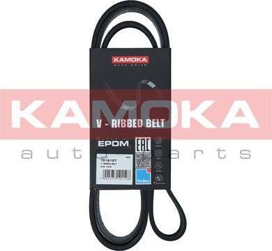 Kamoka 7016127 - Ozubený klínový řemen parts5.com