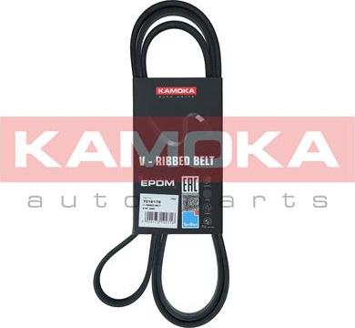 Kamoka 7016179 - Correa trapecial poli V parts5.com