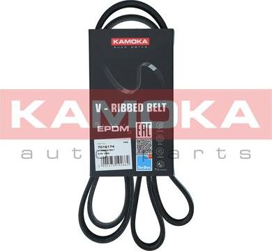 Kamoka 7016174 - Ozubený klínový řemen parts5.com