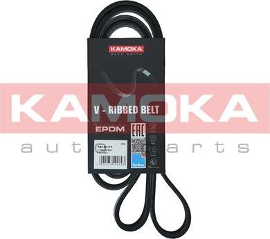 Kamoka 7016177 - Pasek klinowy wielorowkowy parts5.com