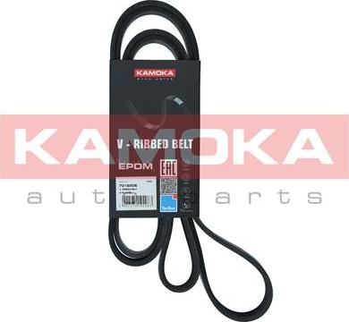 Kamoka 7016206 - Ozubený klínový řemen parts5.com