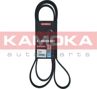 Kamoka 7016201 - Kanallı V kayışı parts5.com