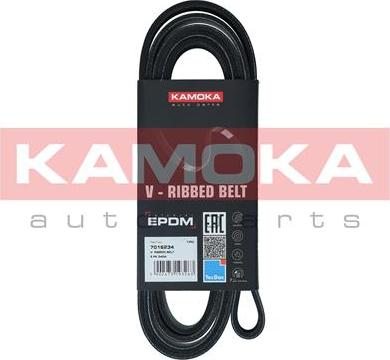 Kamoka 7016234 - Поликлиновой ремень parts5.com