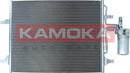 Kamoka 7800055 - Кондензатор, климатизация parts5.com