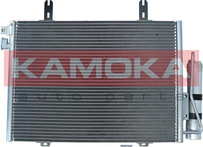 Kamoka 7800197 - Kondenzator, klima-uređaj parts5.com