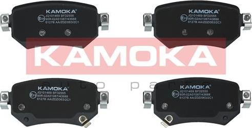 Kamoka JQ101469 - Set placute frana,frana disc parts5.com