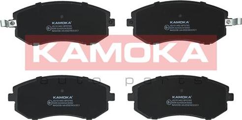 Kamoka JQ101460 - Kit de plaquettes de frein, frein à disque parts5.com