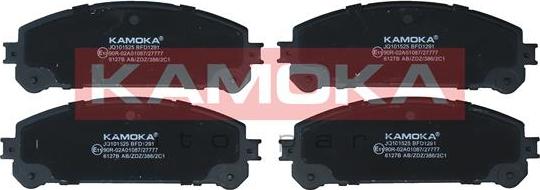 Kamoka JQ101525 - Set placute frana,frana disc parts5.com