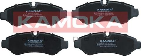 Kamoka JQ101099 - Sada brzdových destiček, kotoučová brzda parts5.com