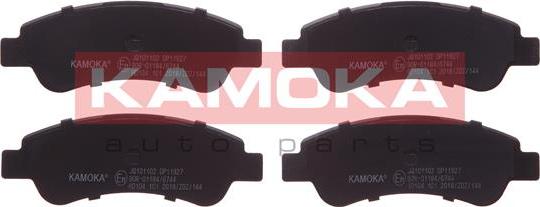 Kamoka JQ101102 - Brake Pad Set, disc brake parts5.com