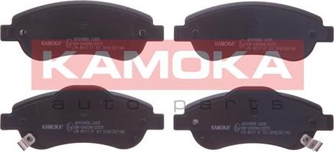 Kamoka JQ1018456 - Brake Pad Set, disc brake parts5.com