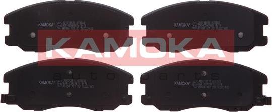 Kamoka JQ1018616 - Brake Pad Set, disc brake parts5.com