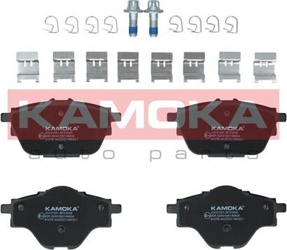 Kamoka JQ101391 - Komplet kočnih obloga, disk kočnica parts5.com