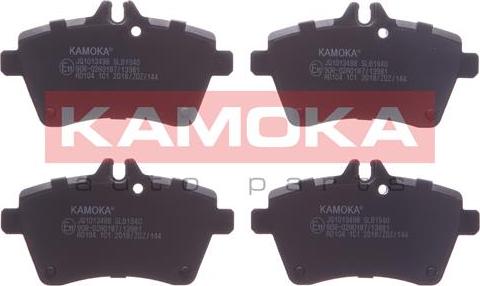 Kamoka JQ1013498 - Komplet zavornih oblog, ploscne (kolutne) zavore parts5.com