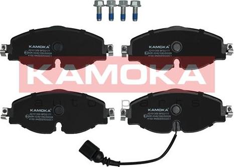 Kamoka JQ101359 - Sada brzdových destiček, kotoučová brzda parts5.com