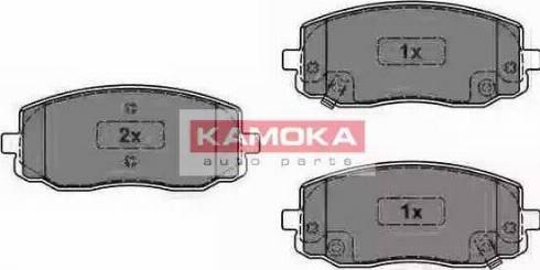 Kamoka JQ1013566 - Set placute frana,frana disc parts5.com