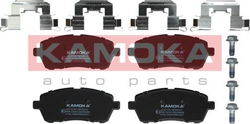 Kamoka JQ101357 - Brake Pad Set, disc brake parts5.com