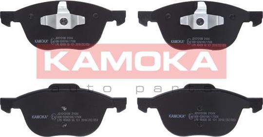 Kamoka JQ1013188 - Fékbetétkészlet, tárcsafék parts5.com