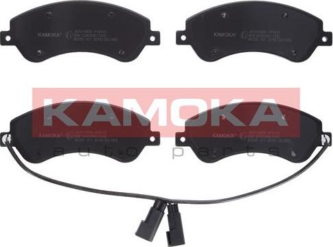 Kamoka JQ1013858 - Sada brzdových destiček, kotoučová brzda parts5.com