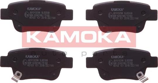 Kamoka JQ1013298 - Fékbetétkészlet, tárcsafék parts5.com