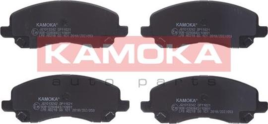 Kamoka JQ1013242 - Set placute frana,frana disc parts5.com